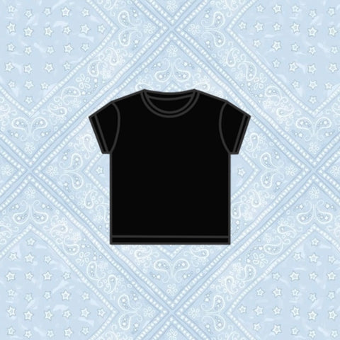 Baby Tee in Black