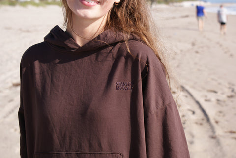 Hoodie in Teddy