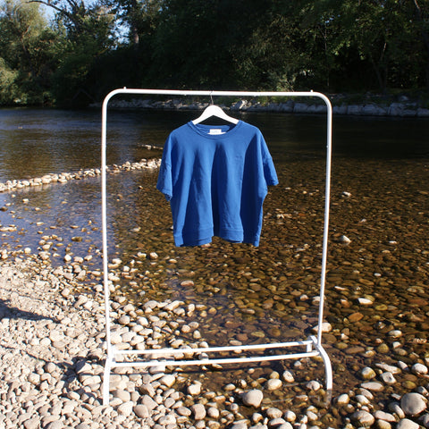 Sweat Tee in Blueberry