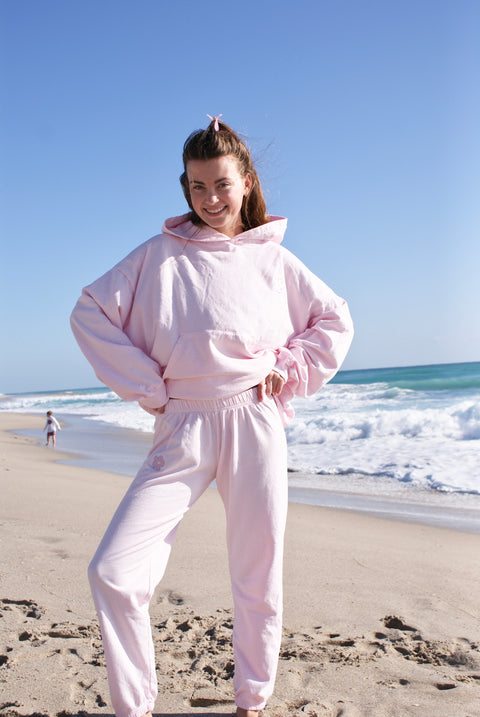 Sweatpants in Blush