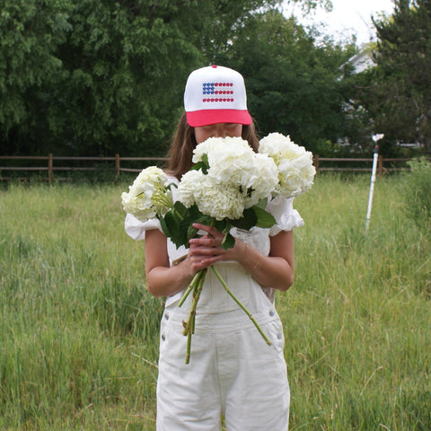 SM Logo American Flag Hat