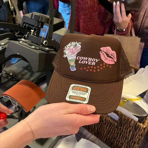 Custom Galentine's Trucker