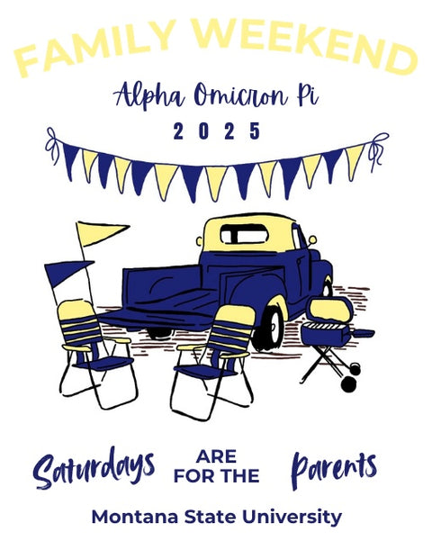 MSU AOΠ Parents Weekend Tee