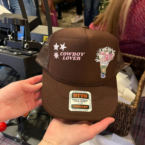 Custom Galentine's Trucker