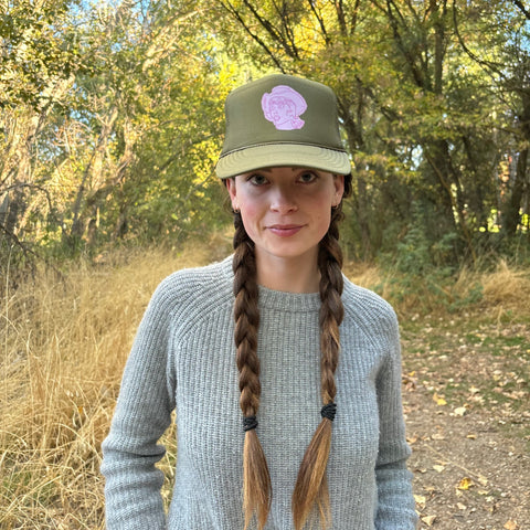 Pink Cowgirl Trucker