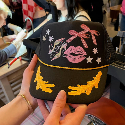 Custom Galentine's Trucker