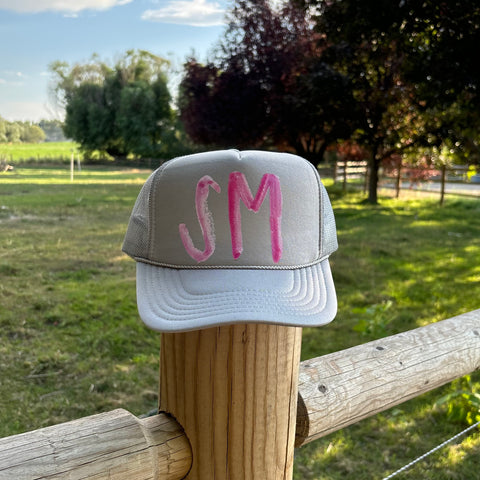 SM Logo Sample Sale Trucker