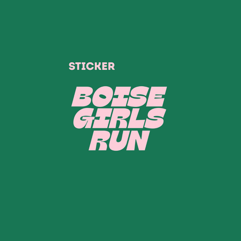 Boise Girls Run Club Stickers
