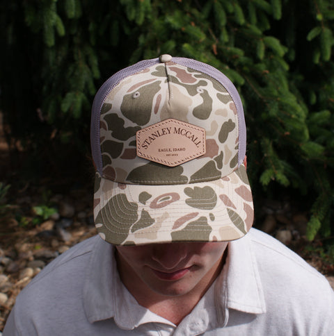 Stanley Mccall Leather Patch Snapback
