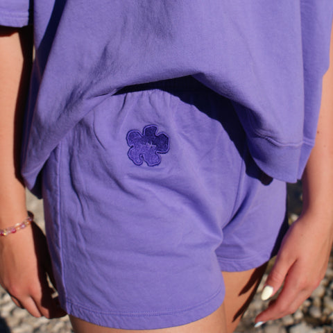 Sweat Shorts in Lavender