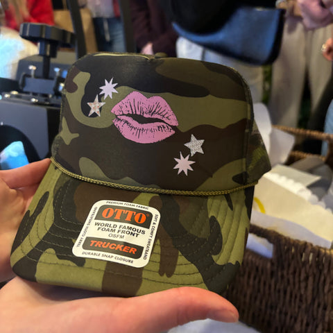Custom Galentine's Trucker