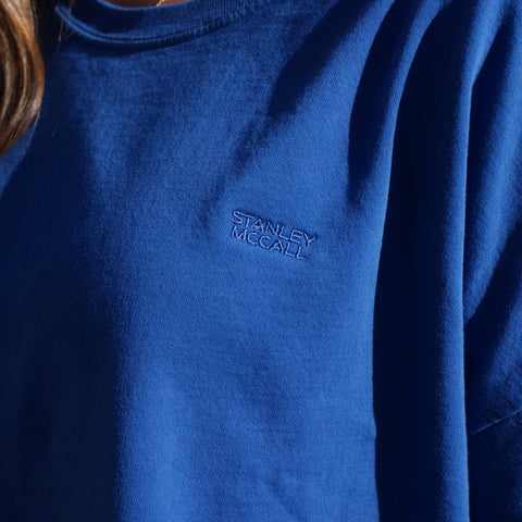 Sweat Tee in Blueberry