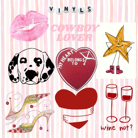 Custom Galentine's Trucker