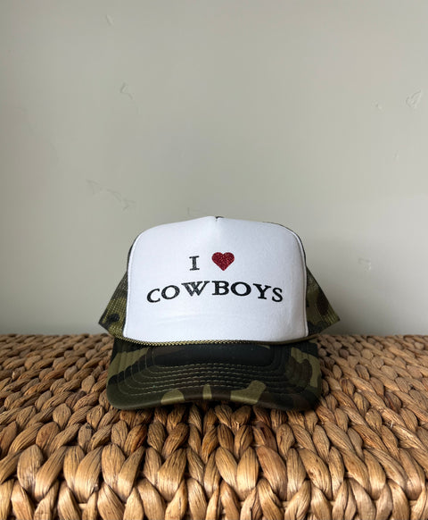 I ♥️ Cowboys Trucker